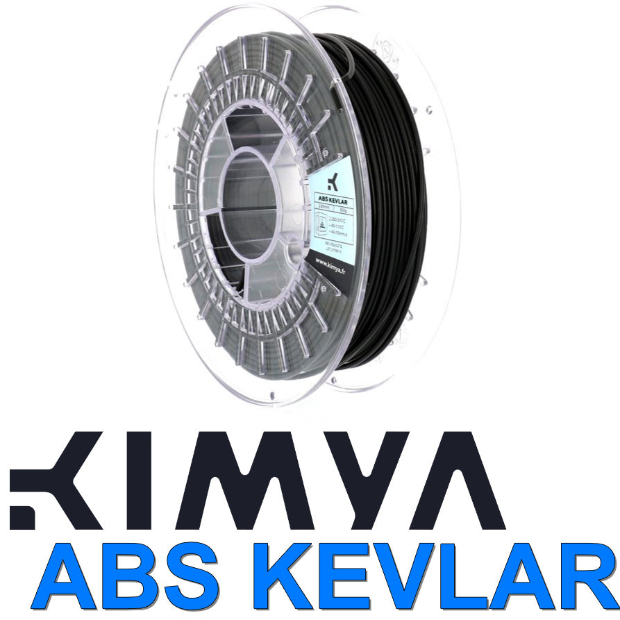 Kimya ABS KEVLAR 3D Filament - Black - 2.85mm - 0.5KG