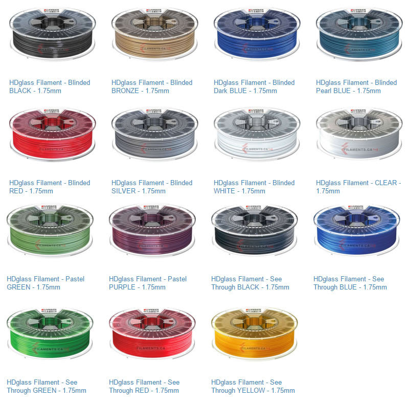 New HDGLASS Colors Now Available