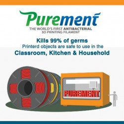 Purement Anti-Microbial PLA Filament - Buy in Canada