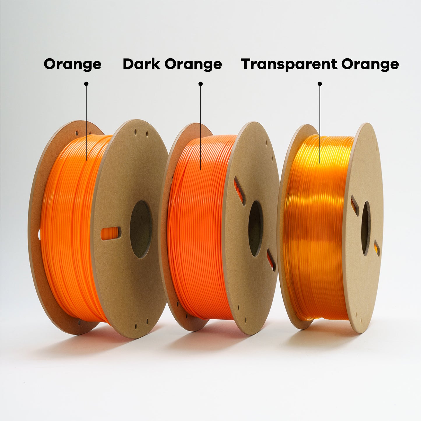 EconoFil™ Basic PLA Filament - Transparent Orange - 1.75mm - 1 KG