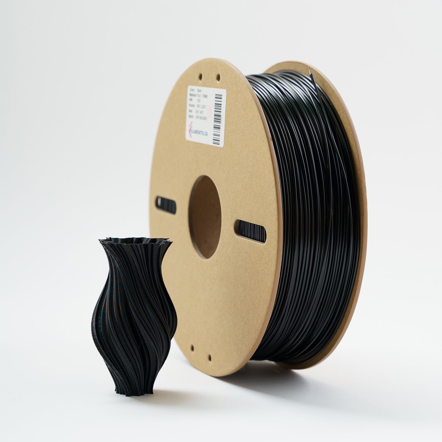 EconoFil™ Standard PLA Filament - Black - 1.75mm - 1 KG