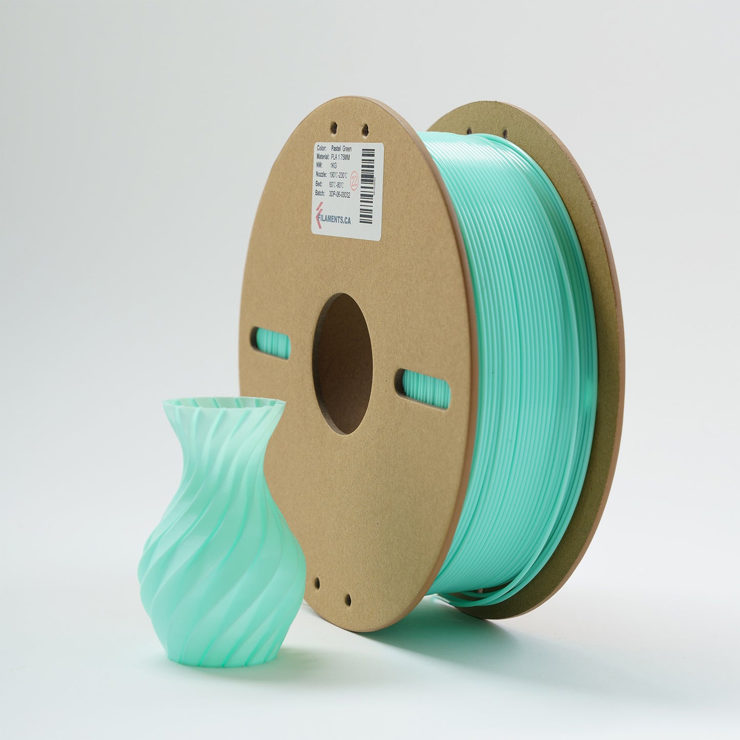 EconoFil™ Standard PETG - Pastel Green - 1.75mm - 1KG