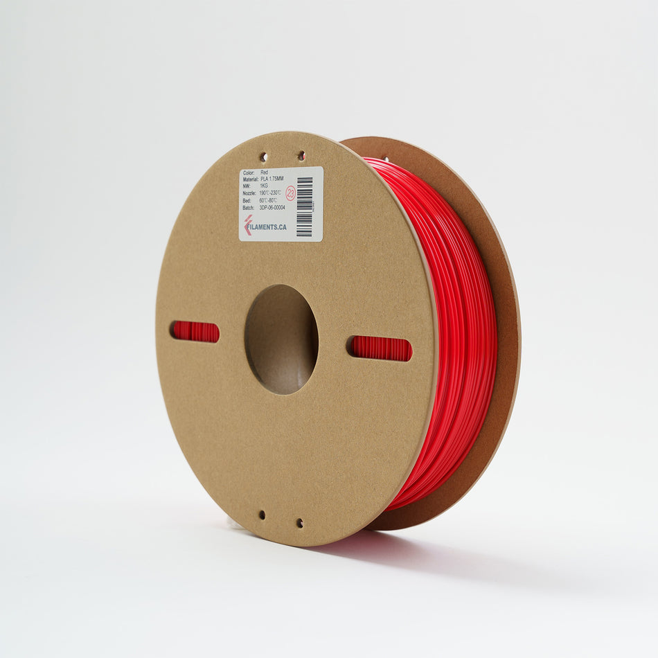 EconoFil™ Standard PLA Filament - Red - 1.75mm - 1 KG