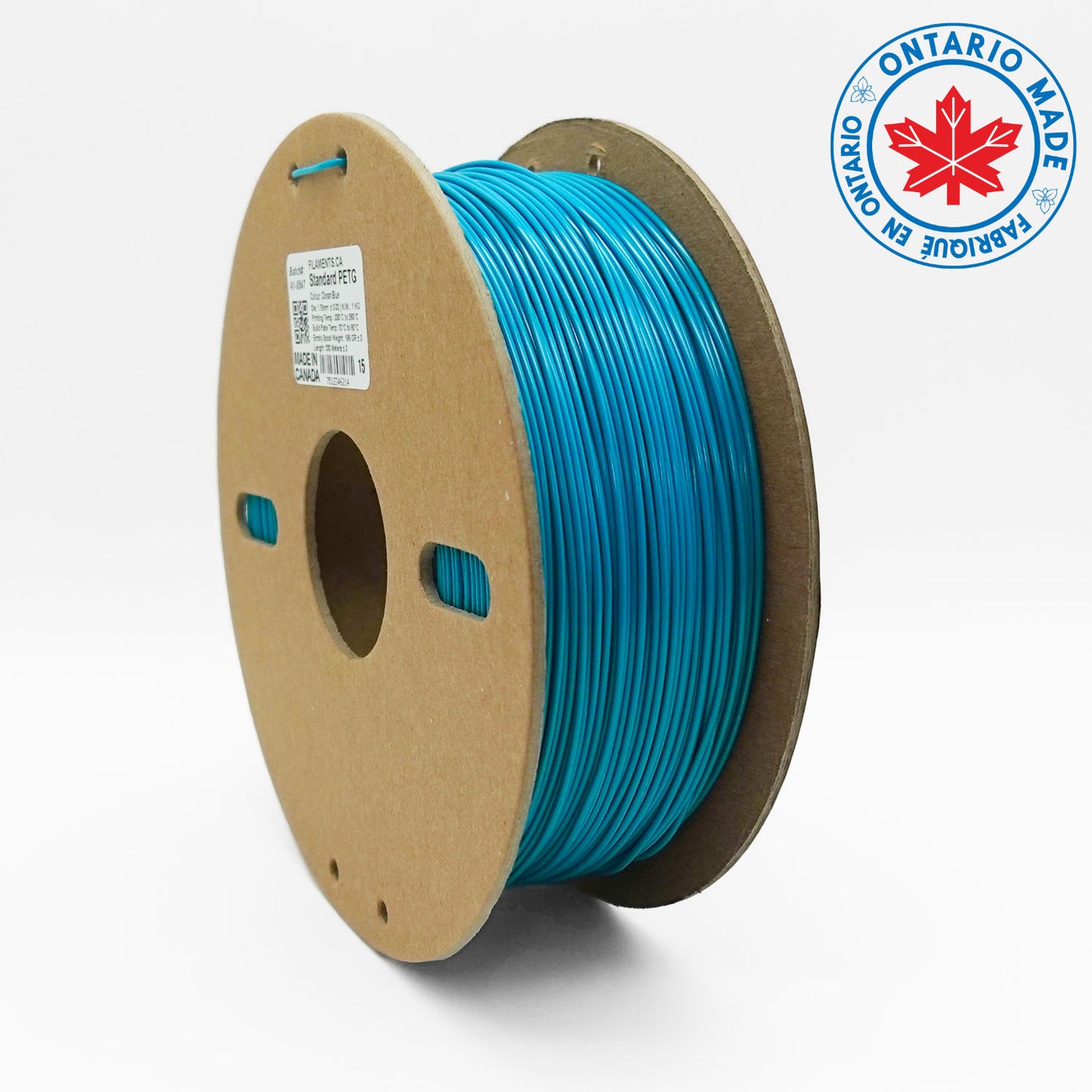 Standard PETG Filament - Ocean Blue - 1.75mm - 1KG –