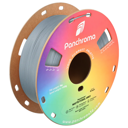 Panchroma™ Matte PLA (Formerly PolyTerra™ PLA) - Fossil Grey - 1.75mm - 1KG