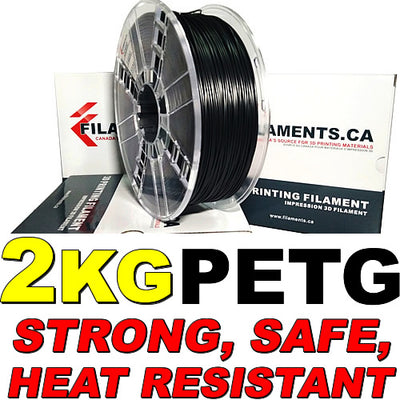 2KG PETG Filament 3D Printing Canada