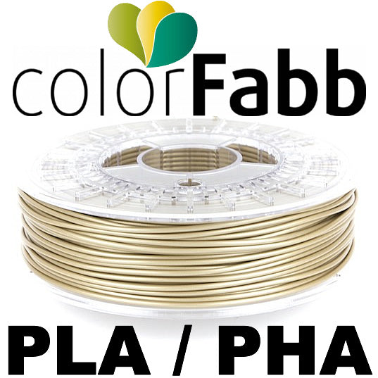 ColorFabb PLA/PHA - Pale Gold - 2.85mm - 0.75 KG