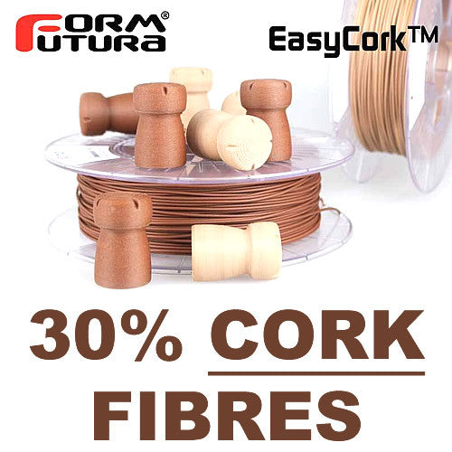 FormFutura EasyCork Cork 3d Printer Filament Canada