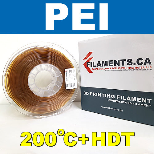 PEI 3D printer filament Canada