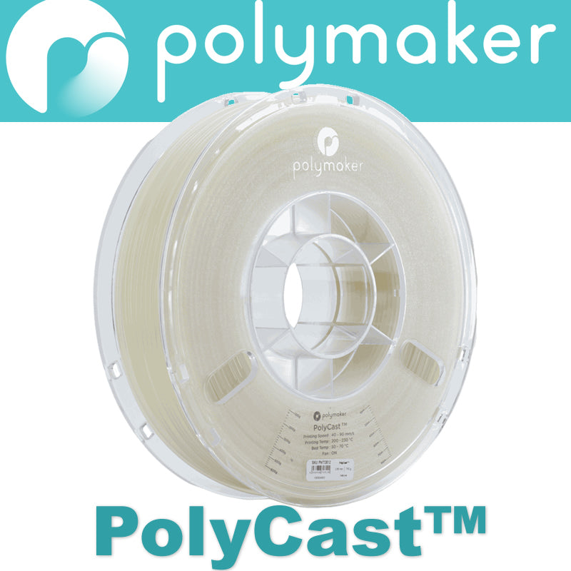 Polymaker Polycast Metal Casting 3D Printing Filament Canada