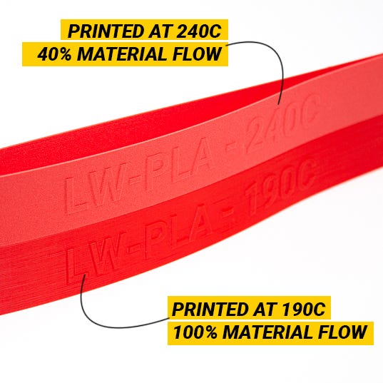 ColorFabb LW PLA Light Weight 3D Printer Filament Canada